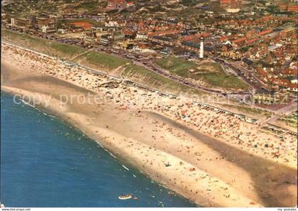 Egmond aan Zee Leuchtturm Fliegeraufnahme
