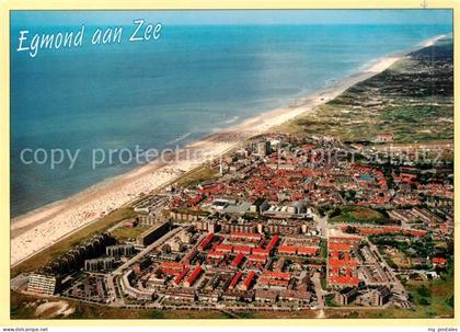 Egmond  aan Zee NL Fliegeraufnahme