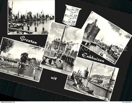 Enkhuizen mit Hafen