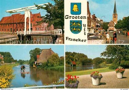 Franeker Vlietserbrug Voorstraat Turfkade