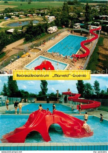 Groenlo Recreatiecentrum Marveld Freibad Campingplatz