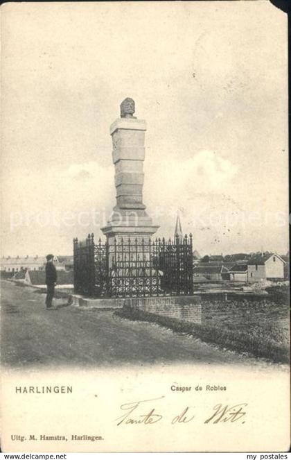 Harlingen Friesland Caspar de Robles Monument Denkmal