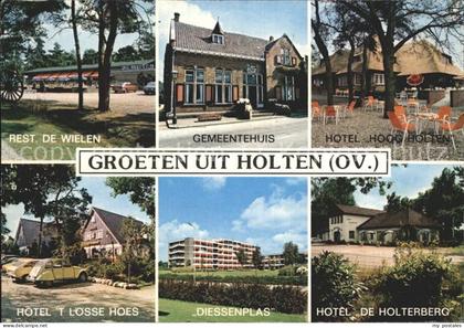 Holten Rijssen Rest De Wielen Gemeentehuis Hotel Hoog Holten Hotel t Loesse Hoes