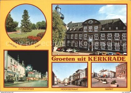 Kerkrade Hertenpark Avondsfeer Hoofdstraat Markt Rolduc