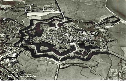Naarden Gooise Meren NL De ster van Naarden Vue aerienne