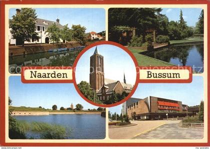 Naarden Kanal See Kirche Rathaus