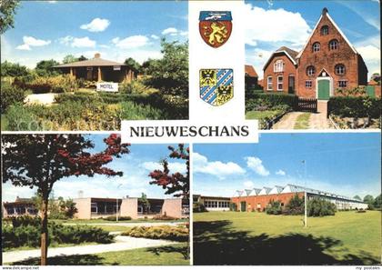 Nieuweschans Motel Jonge Kerk Scholencomplex Houwingaham Fabriekscomplex