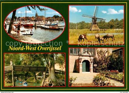 Overijssel Hafen Windmuehle