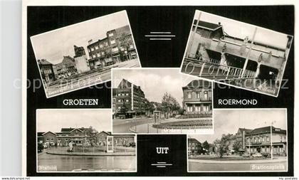Roermond Bevrljdingamonument Tunnel Station Stationsplets