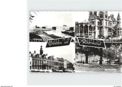 Roermond Maasbrug Stadthuis Kiosk Munsterplein