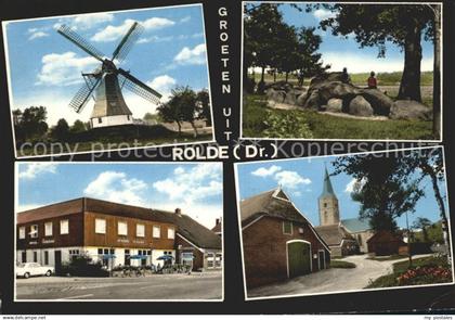 Rolde Windmuehle Kirche Hotel