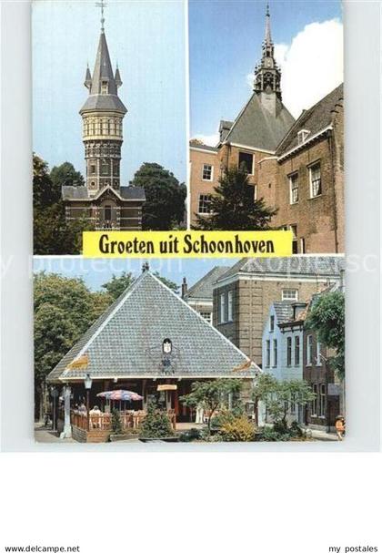 Schoonhoven Turm Rathaus Restaurant Gaststaette