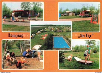 Schoonoord Coevorden Drenthe NL Camping-De-Tip Schwimmbad Wohnwagen Spielplatz S