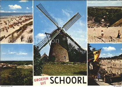 Schoorl Windmuehle Strand