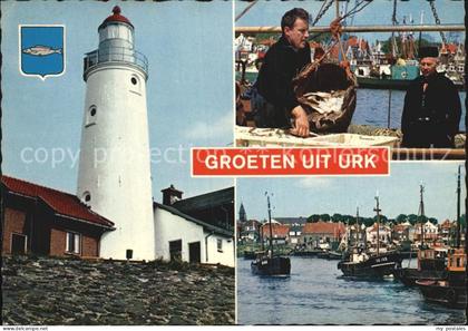 Urk Hafen Leuchtturm