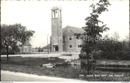 Urk Jachin Boaz Kerk Pastorie Kirche