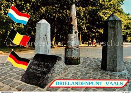 Vaals Drielandenpunt Dreilaenderpunkt Flaggen