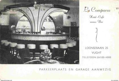 Vught Nordbrabant NL La-Comparsa Hotel-Café Bar Theke Barhocker Innenraum Lounge