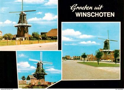 Winschoten Winschooten NL Windmuehle Teilansichten