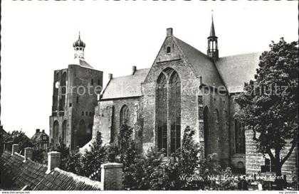 Workum Ned Herv Kerk met toren Kirche