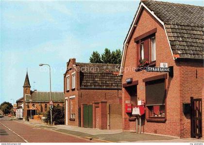 Zegge Noord-Brabant NL O.L.V. straat Spaarbank Kerk