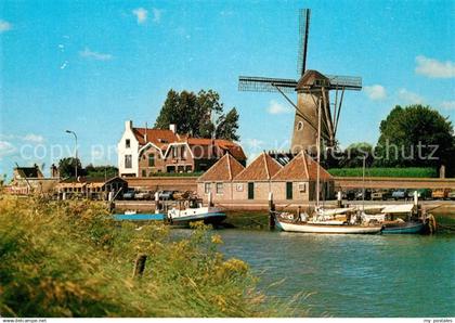 Zierikzee Hafen Windmuehle