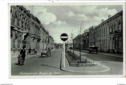CPA Carte Postale-Pays Bas-Bergen op Zoom- Stationsstraat  1938-VM24106br