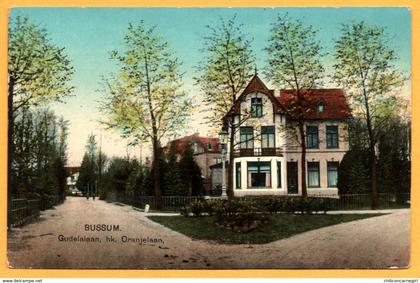 Bussum - Gudelalaan hoek Oranjelaan - NAUTA - Colorisée