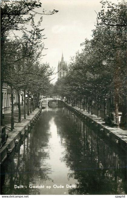CPM Delft Gezicht op Oude Delft