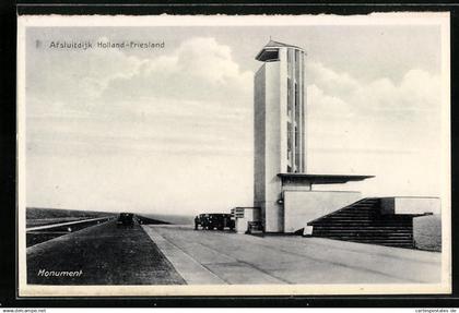 AK Afsluitdijk, Monument