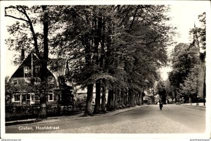 CPA Gieten Drenthe Niederlande, Hoofdstraat