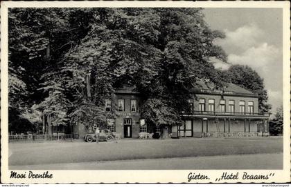 CPA Gieten Drenthe Niederlande, Hotel Braams