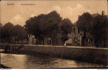 CPA Smilde Drenthe Niederlande, Rathaus