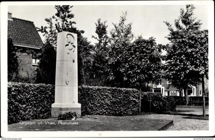 CPA Vries Tynaarlo Drenthe, Monument