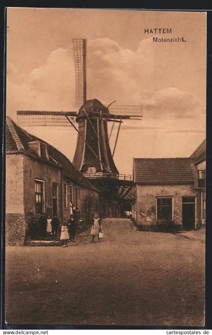 AK Hattem, Molenzicht, Windmühle