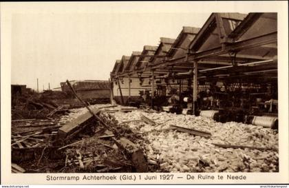 CPA Achterhoek Gelderland, Stormramp 1927, de Ruine te Neede