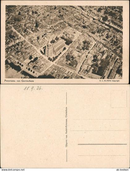 Postkaart Gorinchem Luftbild 1926