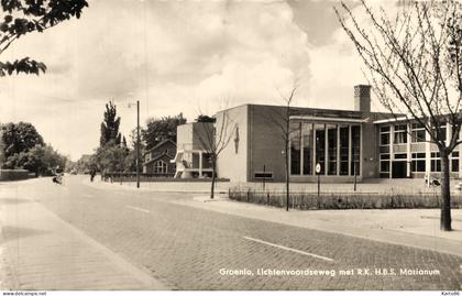 groenlo , holland * lichtenvoordseweg met H.B.S. marianum * hollande nederlands pays bas
