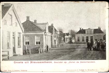 CPA Nieuweschans Nieuwe Schans Groningen Niederlande, Hotel de Nederlanden
