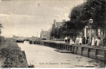 CPA Sappemeer Groningen Niederlande, Winkelhock