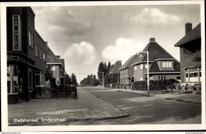 CPA Stadskanaal Groningen, Lindenstraat, Geschäft Van Nelles