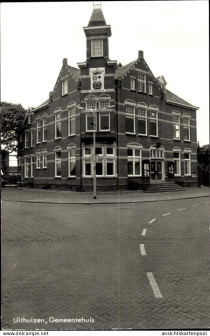 CPA Uithuizen Groningen Niederlande, Gemeentehuis