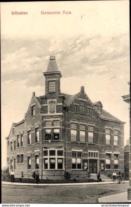 CPA Uithuizen Groningen Niederlande, Rathaus