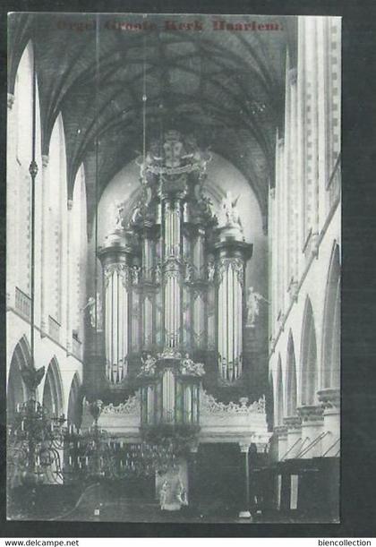 Pays Bas . Harlem , les orgues; horgel groote Kerk