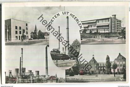 Heerlen - Oranje Nassau mijn - Gemeentehuis - lange Jan - Uitg. Kape Heerlen - gel. 1960