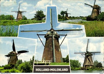 CPM Hollandse Molen Kinderdijk Moulins de vent