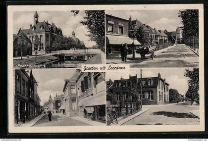 AK Leerdam, Postkantoor, Meent, Kerkstraat