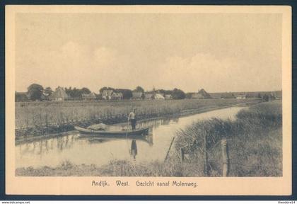 Nederland ANDIJK Molenweg Medemblik
