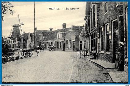 CPA AK Pays-Bas - MEPPEL - Sluisgracht
