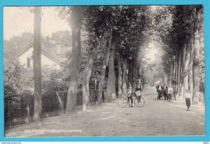 NEDERLAND prentbriefkaart Staphorsterweg 1916 Meppel - Gouda